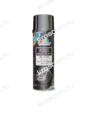 MONOFINISH SEMI-MATT BLACK