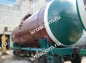 Окрашивание цистерн