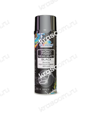 MONOFINISH SEMI-MATT BLACK