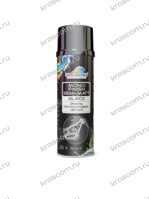 MONOFINISH SEMI-MATT BLACK