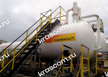 Окрашивание на объекте ПАО «НК»Роснефть»