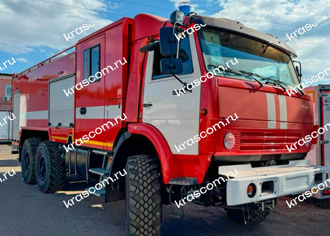Грунт-эмаль глянцевая по металлу Прокоат АП 259 СЦ на пожарной технике