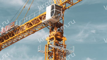 Окрашивание металлоконструкций башенного крана