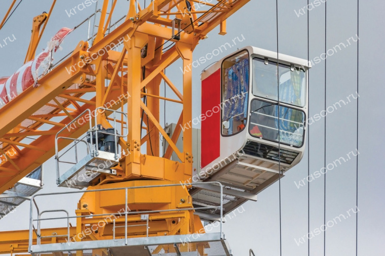 Окрашивание металлоконструкций башенного крана