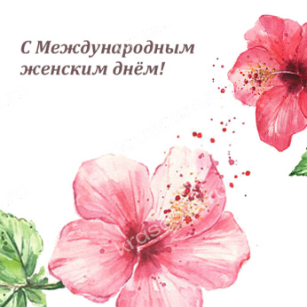 Поздравляем с Международным женским днём 2024!